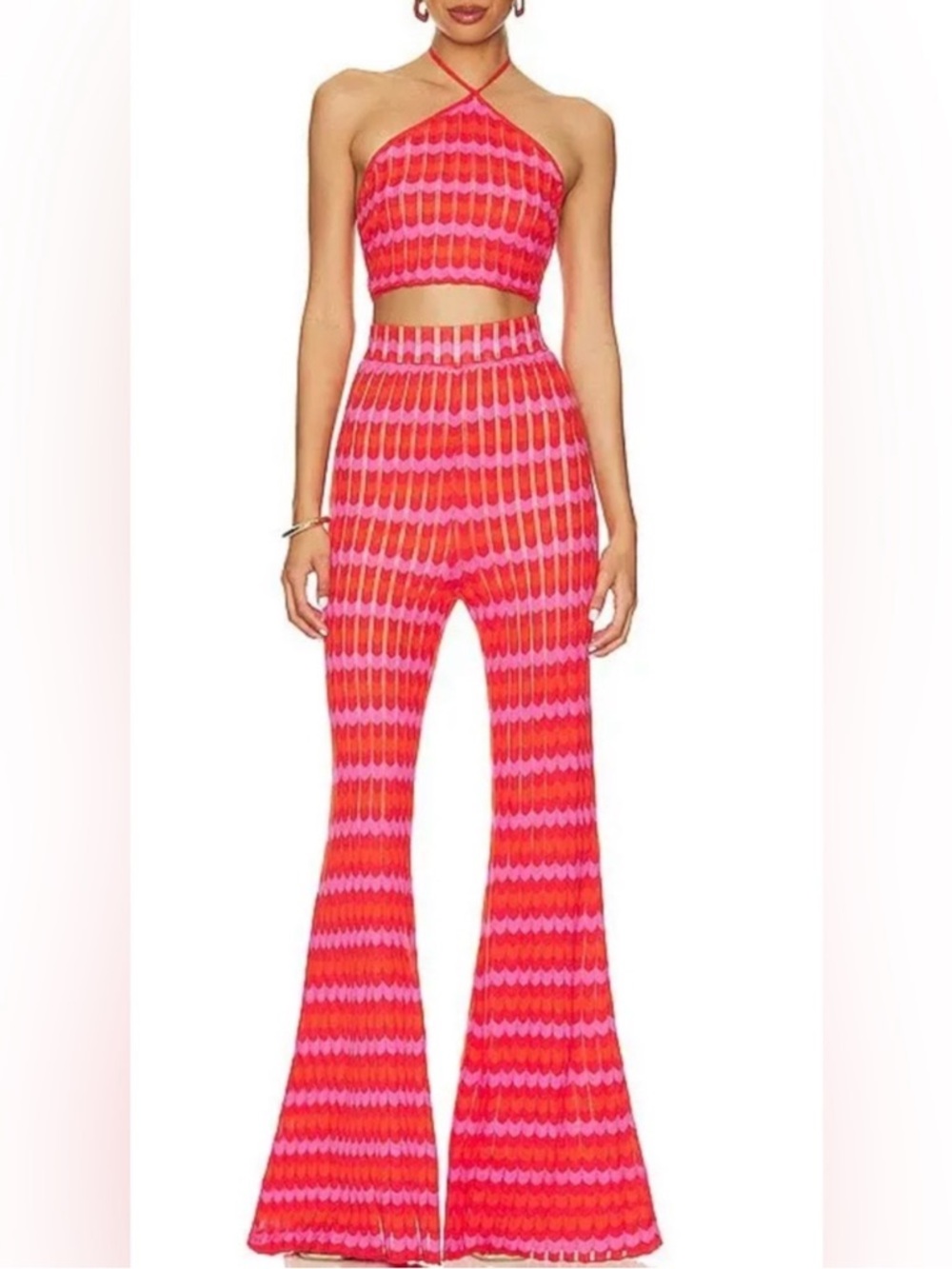 NWT Show Me Your Mumu Susie Set in the Paradise Island Knit pattern